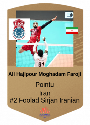Ali Hajipour Moghadam Faroji